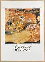 Gustav Klimt exhibition poster - Acqua mossa - museum artist - art print