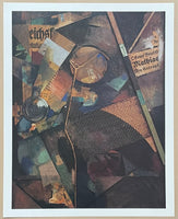 Kurt Schwitters exhibition poster - Das Sternenbild - dada - German Artist - merz - museum artist - art print