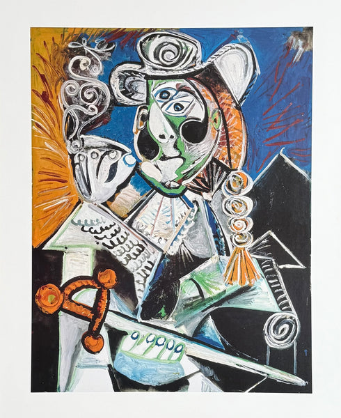 Pablo Picasso exhibition poster - Le Matador - museum artist - art print