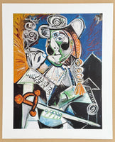 Pablo Picasso exhibition poster - Le Matador - museum artist - art print
