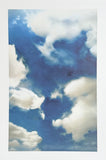 Gerhard Richter exhibition poster - Clouds - museum artist - large art print - photography - offset lithograph