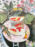 Henri Matisse exhibition poster - Still life with goldfish - French Art - museum artist - art print - 1999