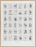 Philippe Geraud exhibition poster - En hommage a tous les cancres de la terre - french artist - donkey - art print
