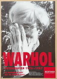 Andy Warhol exhibition poster - Photos - portrait - museum artist - art print - pop art - 2001