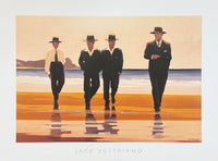 Jack Vettriano exhibition poster - The Billy Boys - museum artist - art print