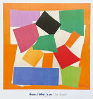Henri Matisse exhibition poster - The snail - French Art - museum artist - art print