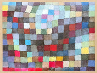 Paul Klee exhibition poster - May Picture - cubism - museum artist - art print