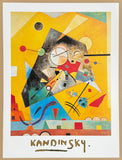 Wassily Kandinsky exhibition poster - Quiet harmony, 1924 - museum artist - art print
