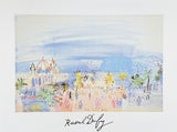 Raoul Dufy exhibition poster - Le Casino de Nice - museum artist - art print - France - 1994