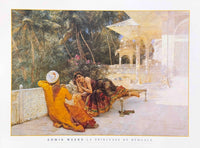 Edwin Lord Weeks exhibition poster - La Princesse de Bengale - Bengali Princess - American painter - museum artist - art print - oriental