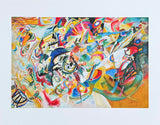 Kandinsky exhibition poster - Composition VII - abstract - museum artist - art print