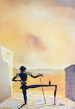 Salvador Dali exhibition poster - The Ghost of Vermeer - museum artist - art print - surrealist