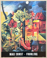 Max Ernst exhibition poster - Fruhling - Spring - museum artist - art print - german painter - surrealist - dada - abstract expressionisman expressionist - museum artist - art print - 1970s (kopie)