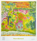 Pierre Bonnard exhibition poster - The Garden - The Metropolitan Museum of Art - museum artist - art print