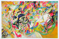 Kandinsky exhibition poster - Composition no 7 - museum artist - art print - 2018