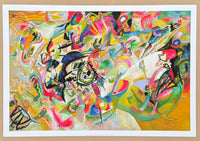 Kandinsky exhibition poster - Composition no 7 - museum artist - art print - 2018