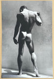 Greg Gorman exhibition poster - Male Nude - model - photography - black and white - art print