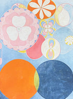 Hilma af Klint exhibition poster - Childhood No 2 - abstract - Swedish female painter - museum artist - art print