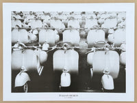 Vespa -  exhibition poster - Italian Design - scooter - Piaggio - iconic - offset lithograph - black white photography - art print