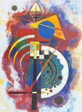 Kandinsky exhibition poster - hommage a Grohmann - museum artist - art print - offset lithograph