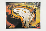 Salvador Dali exhibition poster - Le Montres Molles - museum artist - art print - surrealism