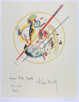 Kandinsky exhibition poster - Bauhaus archive - museum artist - art print - 1988