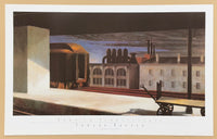 Edward Hopper exhibition poster - Dawn in Pennsylvania - Terra Museum of American Art - museum artist - art print - train station