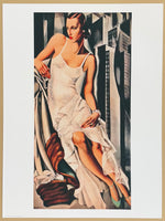 Tamara de Lempicka exhibition poster - Portrait of madame Allan Bott - art deco - museum artist - art print