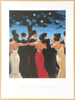 Jack Vettriano exhibition poster - Waltzers - Dance - Dancing - art print - 1992