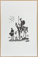 Pablo Picasso exhibition poster - Don Quichote - museum artist - art print on quality paper