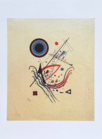 Kandinsky exhibition poster - Blue, 1922 - museum artist - art print