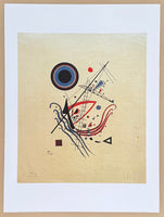 Kandinsky exhibition poster - Blue, 1922 - museum artist - art print