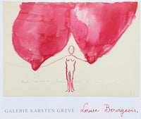 Louise Bourgeois exhibition poster - Those are mine because they are my mother’s - French American artist - museum artist - art print