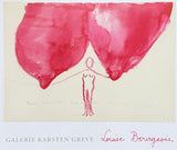 Louise Bourgeois exhibition poster - Those are mine because they are my mother’s - French American artist - museum artist - art print