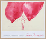 Louise Bourgeois exhibition poster - Those are mine because they are my mother’s - French American artist - museum artist - art print