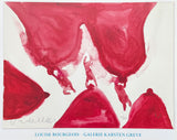 Louise Bourgeois exhibition poster - The feeding frenzy - French American artist - museum artist - art print