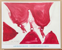 Louise Bourgeois exhibition poster - The feeding frenzy - French American artist - museum artist - art print