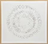 Angus Fairhurst exhibition poster - Normal/Distorted/Superimposed poster - Young British Artists - offset lithograph - art print - 2000