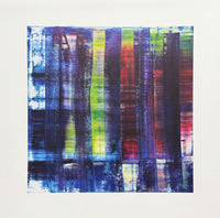 Gerhard Richter exhibition poster - Abstract painting - museum artist - art print - 2005