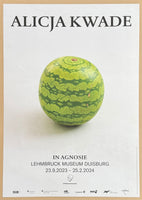 Alicja Kwade exhibition poster - Marsmelone - museum artist - art print - 2023
