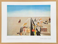 Salvador Dali exhibition poster - Les premier jours du printemps - The first days of spring - museum artist - art print - 2004