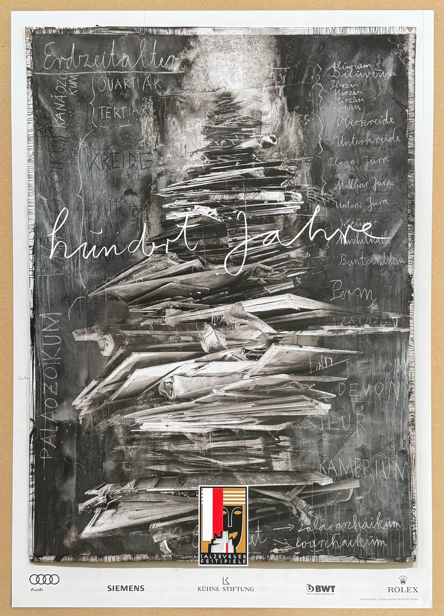 Anselm Kiefer exhibition poster - Salzburger Festspiele - museum artis ...