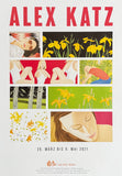 Alex Katz exhibition poster - Overview - museum artist - art print - pop art - 2021