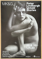 Peter Lindbergh exhibition poster - Untold Stories - fashion - models - museum artist - art print - photography