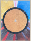 Hilma af Klint exhibition poster - Altarpieces - abstract - Swedish female museum artist - art print