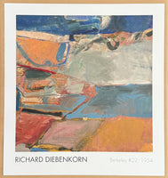 Richard Diebenkorn exhibition poster - Berkely Number 22 - American artist - museum - art print - 2016