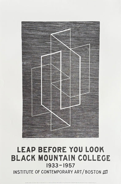 Josef Albers exhibition poster - Multiplex A - minimal art - museum artist - art print