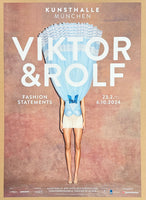 Viktor and Rolf exhibition poster - Fashion Statements - Dutch Designers - photography - museum artist - art print