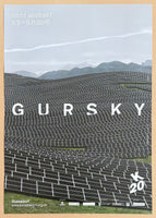 Andreas Gursky exhibition poster - Nicht Abstrakt - museum artist - art print - photography abstract - installation - 2016