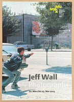 Jeff Wall exhibition poster - Photographs - museum artist - art print - Canadian photographer - 2003